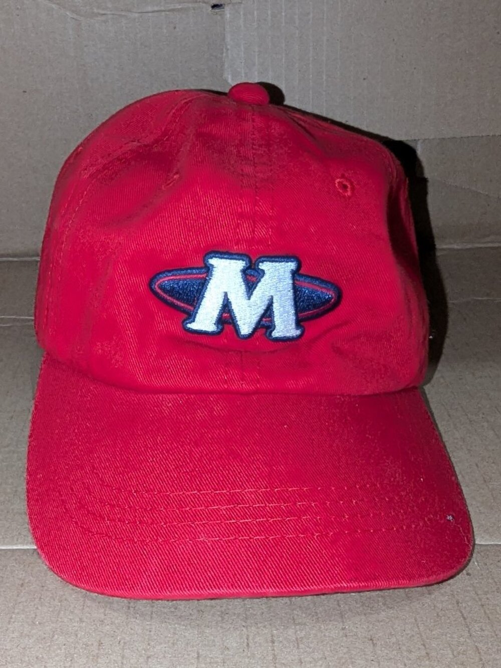 Memphis Redbirds Youth Adjustable Hat Red MiLB Baseball Cap OC Outdoor Cap